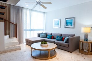 Apartment, 2 Schlafzimmer | Wohnbereich