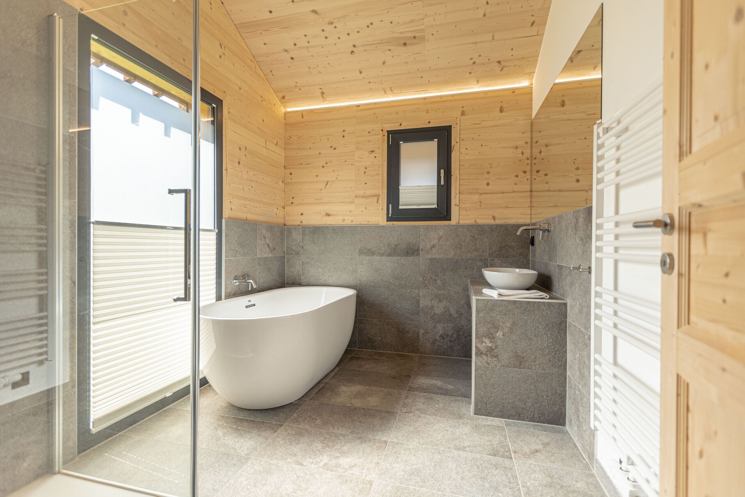 Badewanne, Handtücher