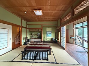 Maison Confort, 3 chambres, non-fumeur, vue océan (Halfboard or Optional Packages) | Coin séjour