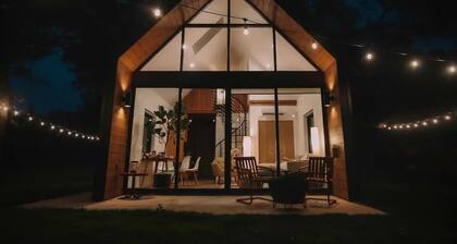 Cedar Brook at Live Oak Lake - Modern Cabin