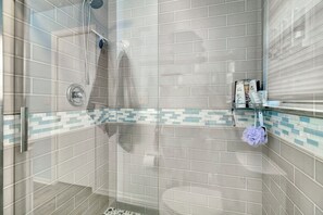 Hair dryer, towels