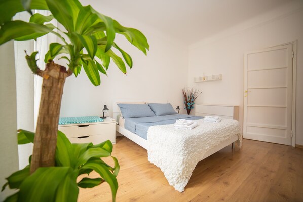 1 Schlafzimmer, kostenloses WLAN, Bettwäsche