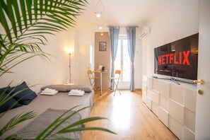 1 Schlafzimmer, kostenloses WLAN, Bettwäsche