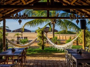 Outdoor dining - Mi Secreto pousada & spa (São Miguel do Gostoso)