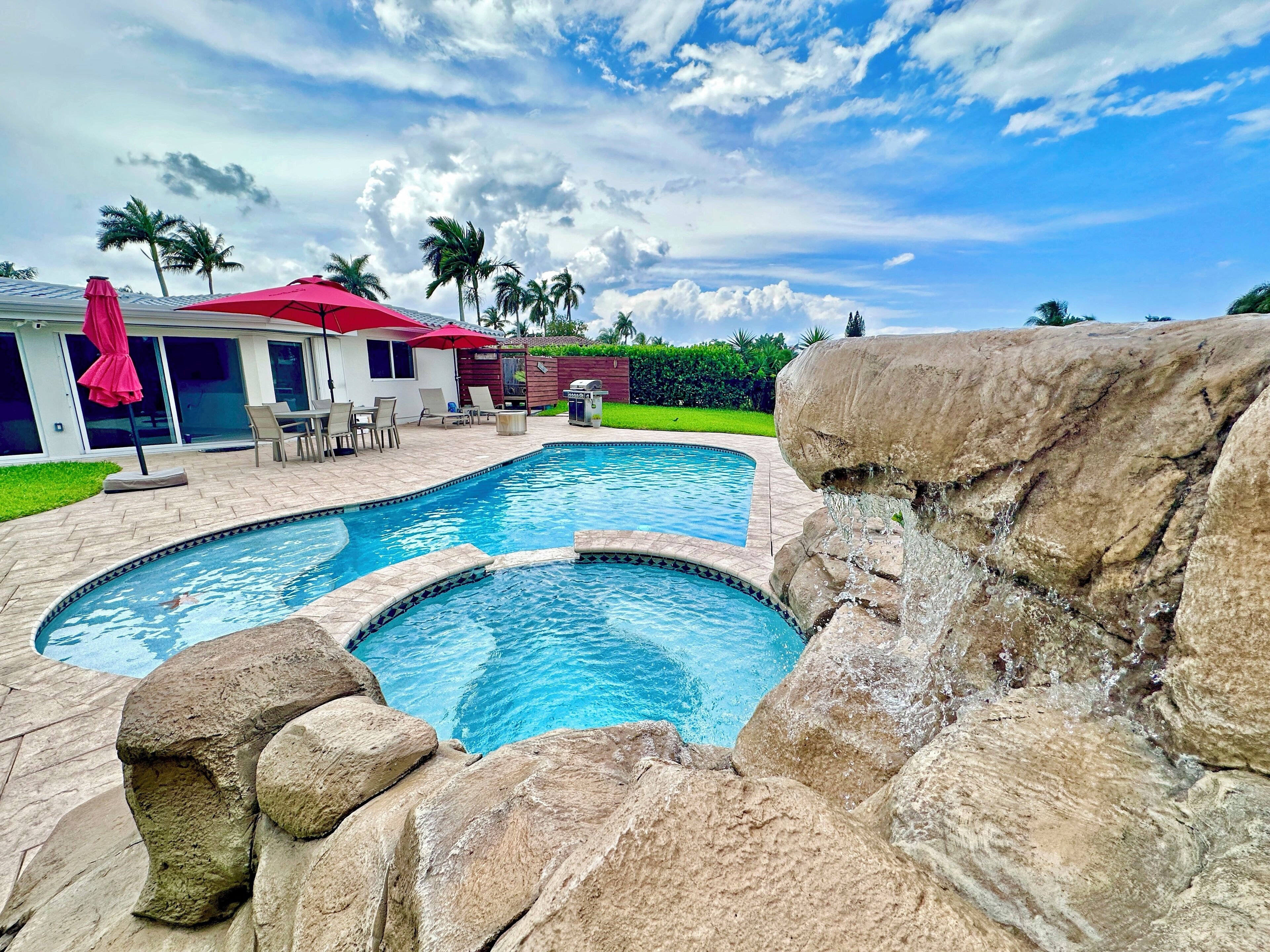 Außenpool, beheizter Pool