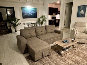 Smart-tv en een open haard