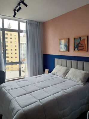 1 quarto, Wi-Fi, roupa de cama