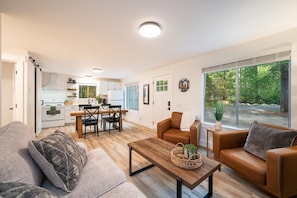 TV connectée, cheminée