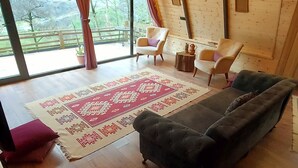 Deluxe-bungalow, 2 makuuhuonetta, jokinäköala