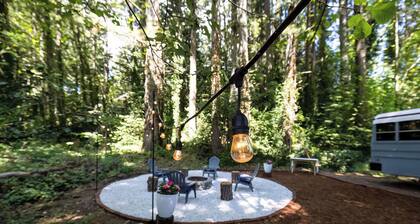 Quiet Skoolie in the Woods