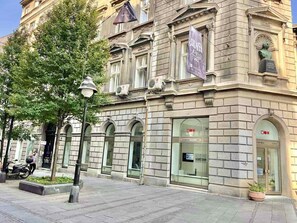 Fassade der Unterkunft