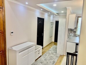 럭셔리 아파트 | 1 개의 침실, 노트북 작업 공간, 암막 커튼, 방음 설비