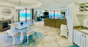 TV connectée, cheminée