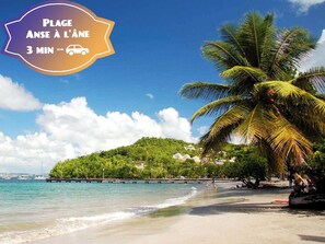 Beach - Vue mer Imprenable ! F2 2/4 Pers, Jacuzzi Privatif et Piscine Privée (Les Trois-Îlets)