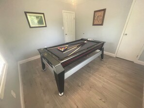 Game room - Blue Pool House  (Lone Oak)