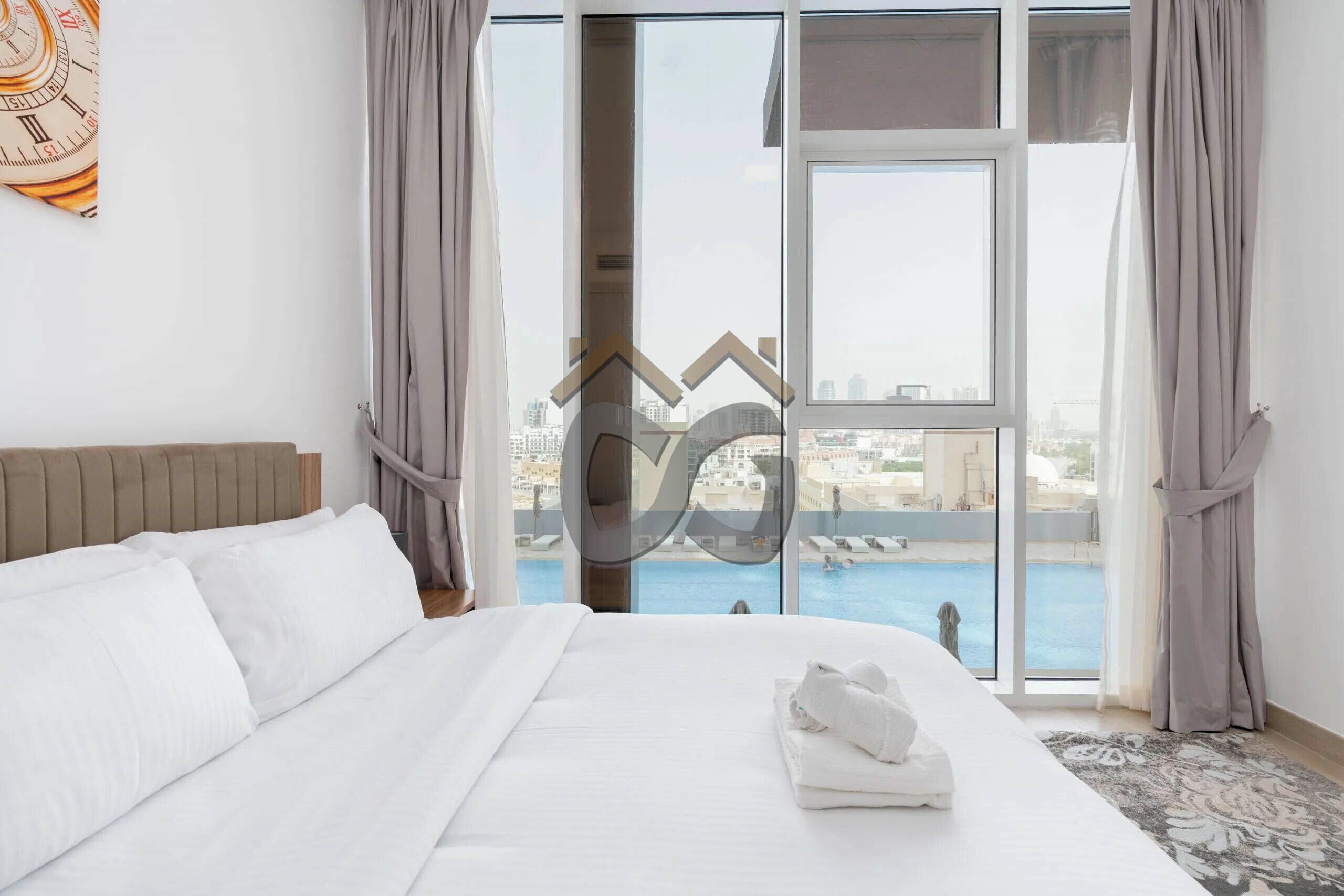 1 soverom, strykejern/-brett og sengetøy