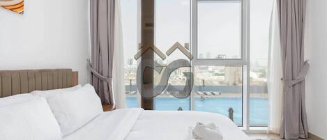 1 bedroom, iron/ironing board, bed sheets