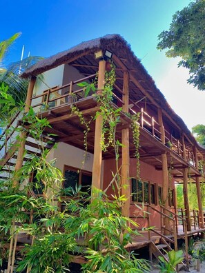 Façade de l’hébergement 