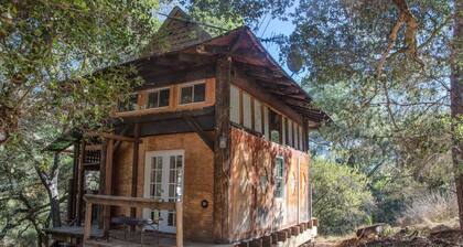 Topanga Japanese Tea House + Private Creek + Mountain Trails.