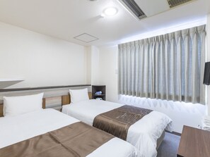 Standard Twin Room, Non Smoking | Free WiFi, bed sheets - Tabist business hotel New Gekkoen (Takamatsu)