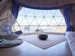 Telt – basic | Utsikt fra rommet