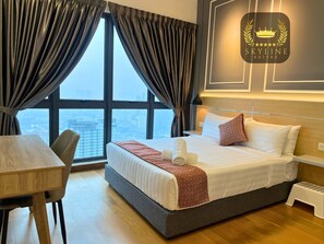 Executive-Studio, 1 Queen-Bett, Stadtblick