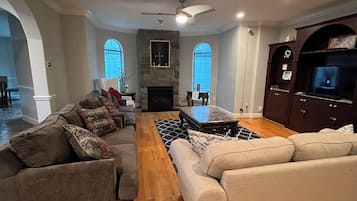 Luxury House | Living area | Flat-screen TV