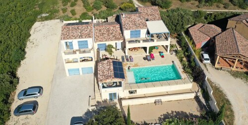 villa de luxe avec vue imprenable