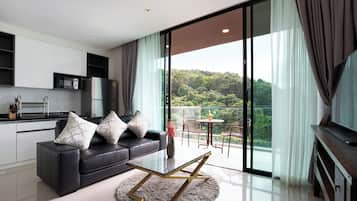 Deluxe-Apartment | Wohnbereich