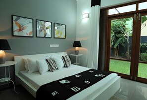 ジュニア アパートメント 1 ベッドルーム 禁煙 ガーデンビュー | エジプト綿のシーツ、高級寝具、羽毛の掛け布団、ミニバーのアイテム (無料)