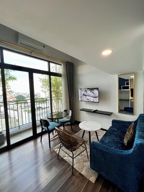 이그제큐티브 듀플렉스, 시내 전망 | 객실에서 보이는 전망