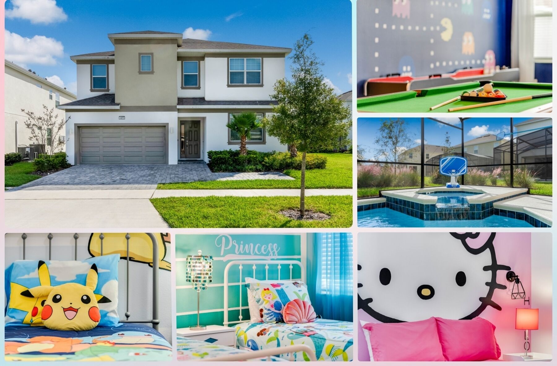 Spacious 12BR/11.5BA Villa ~ Pool/Spa ~ Near Disney ~ Long Stay Discount