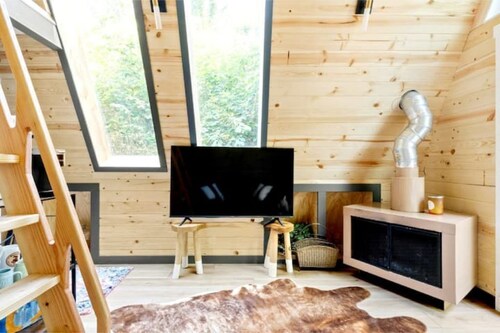 Tranquil A-Frame Cabin Retreat Nature's Serenity
