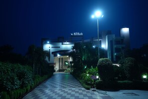 Voorkant van accommodatie