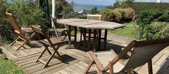 Large apartment with garden and terrace with sea view - 2 bedrooms