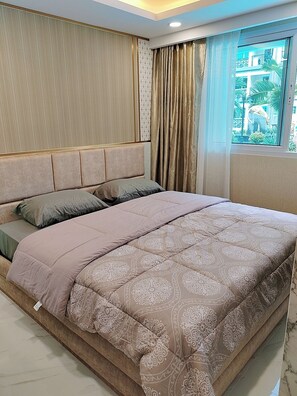 1 chambre, accès au Wi-Fi (inclus), literie fournie