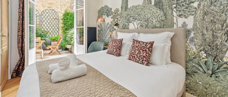 1 soverom, strykejern/-brett, wi-fi og sengetøy