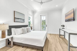 6 habitaciones, escritorio y tabla de planchar con plancha 