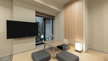 Moderate with 3beds (with Tatami Room), Non Smoking | Living area | Flat-screen TV