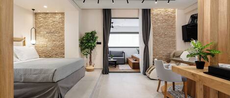 1 غرفة نوم ومكواة/لوح كي وواي فاي وملاءات أسرّة