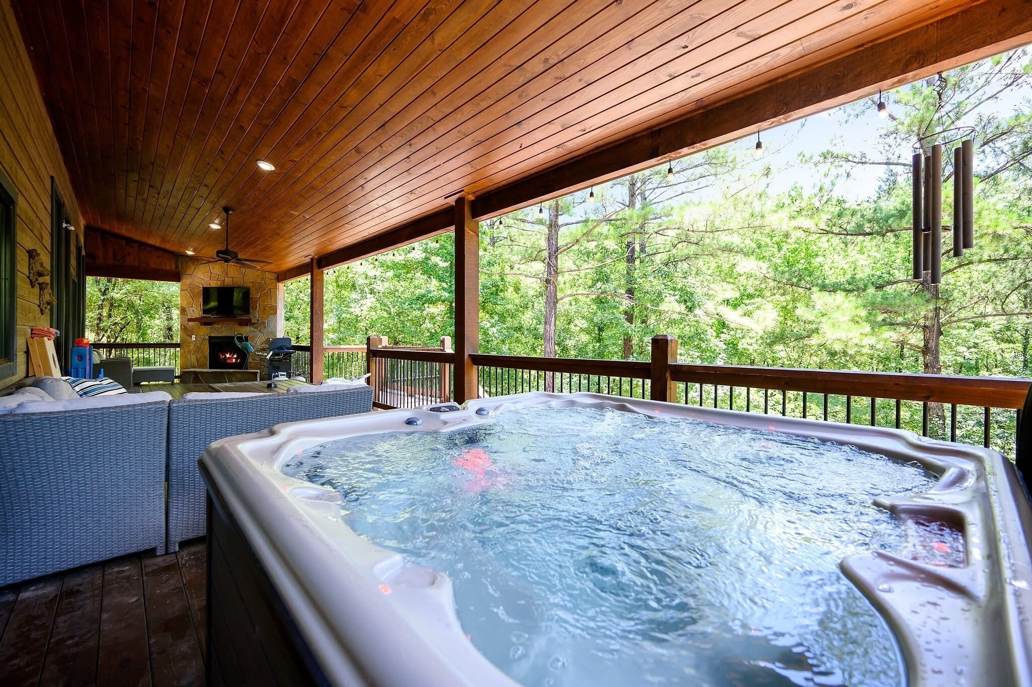 Bain à remous extérieur