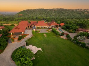 Fassade der Unterkunft