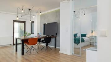 1 chambre, fer et planche Ă repasser, Wi-Fi, draps fournis