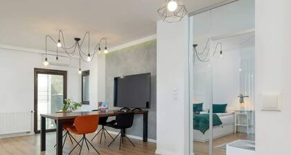 Spacious Apartment | Balcony and Workspace