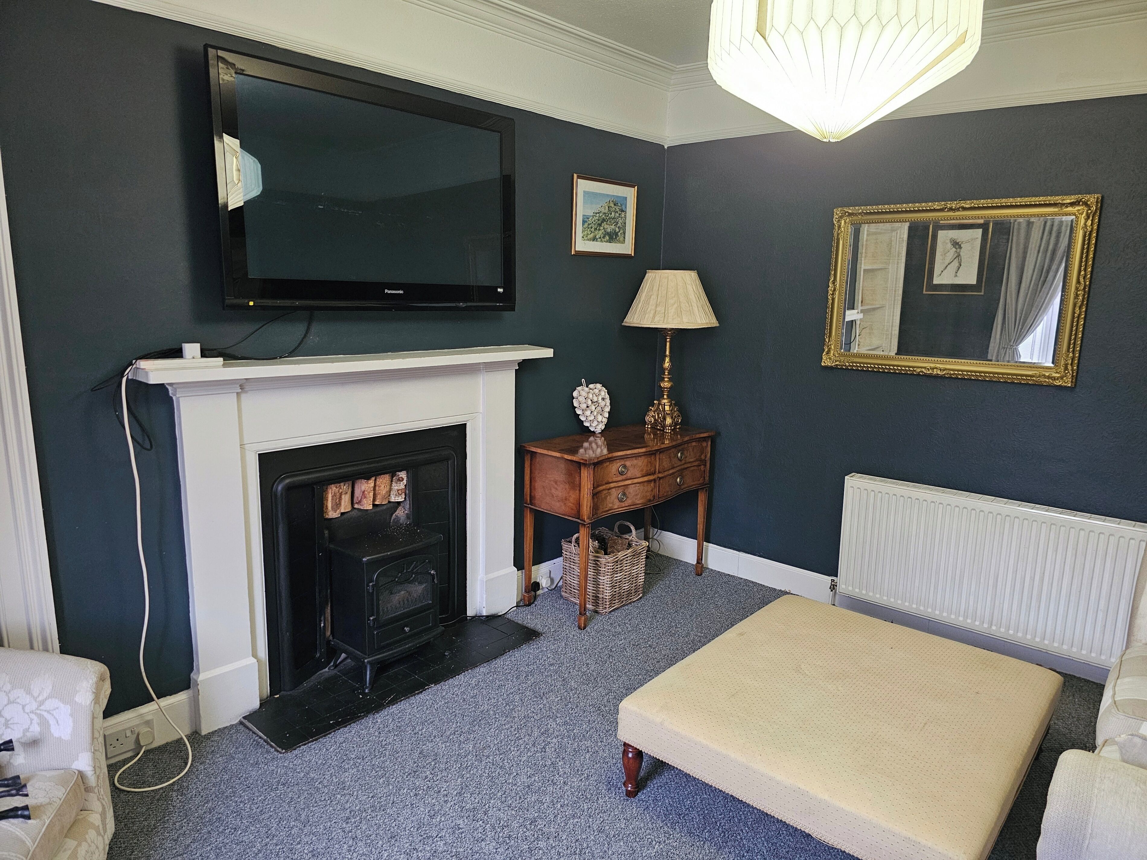 ハウス | リビング エリア | 暖炉