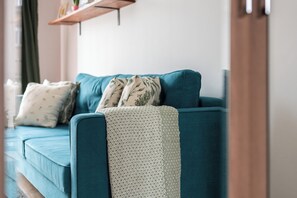 Leilighet, 1 soverom, balkong | Oppholdsrom