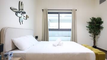 1 bilik tidur, seterika/papan seterika, Wi-fi, cadar katil