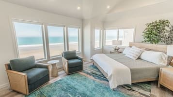 4 slaapkamers, een bureau, een strijkplank/strijkijzer, wifi