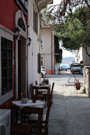 Fassade der Unterkunft