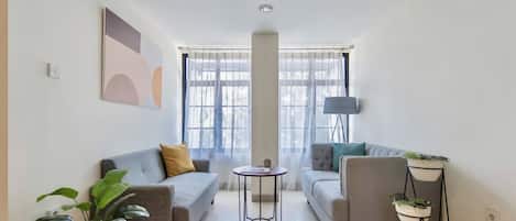 Sala de estar en el lobby